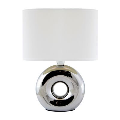 Lampka stołowa GOLF E14 CHROME/WHITE IDEUS (03544)