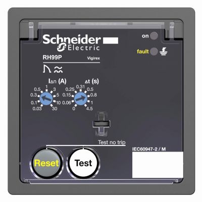 Vigirex przekaźnik różnicowy RH99P z automatycznym resetem 0.03-30A 56293 SCHNEIDER (56293)