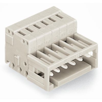 MCS-MINI Classic wtyk 5-biegunowy jasnoszary raster 3,5 mm (734-305)