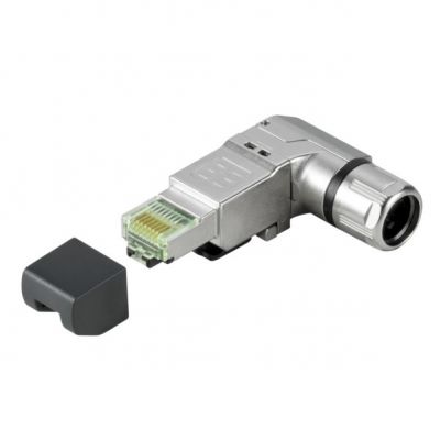 WEIDMULLER IE-PS-RJ45-FH-90-P-1.6 Złącze RJ45, IP20, złącze 1: RJ45, Przyłącze 2: PrzebijaniePROFINETAWG 27...AWG 22 1518100000 /10szt./ (1518100000)