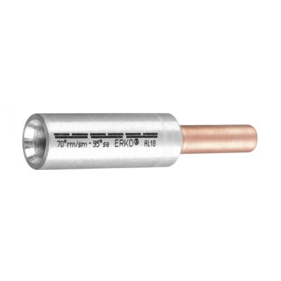Złączka z bolcem ACB Al-Cu Aluminium Miedź przekrój 70mm2 /opk=60szt./ ERKO (ACB_70/1)