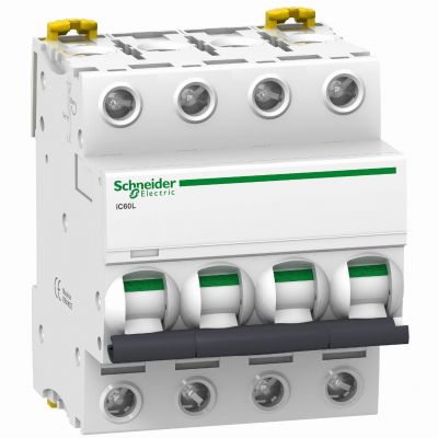 Wyłącznik nadprądowy Acti9 iC60L-C0,5-4 C0,5A 4P A9F94470 SCHNEIDER (A9F94470)