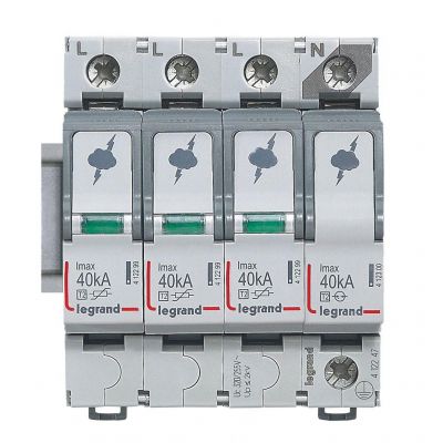 Ogranicznik Przepięć T2 40 Ka 3P+N 412247 LEGRAND (412247)