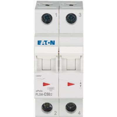 PLSM-C50/2-MW Wyłącznik nadprądowy 10kA C50A 2P 242410 EATON (242410)