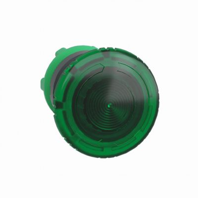 Harmony XB5 Napęd przycisku grzybkowego fi40 zielony odryglowany przez obrót LED plastikowy ZB5AW733 SCHNEIDER (ZB5AW733)
