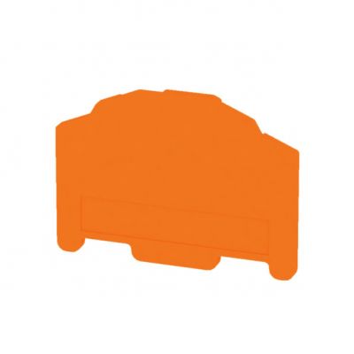 WEIDMULLER ZAP/TW7 OR Płyta separacyjna (terminal), Płyta zamykająca i pośrednia, 50.5 mm x 36.2 mm, pomarańczowy 1706130000 /50szt./ (1706130000)