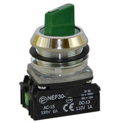 Przycisk NEF30-P2X zielony (W0-NEF30-P 2X Z)
