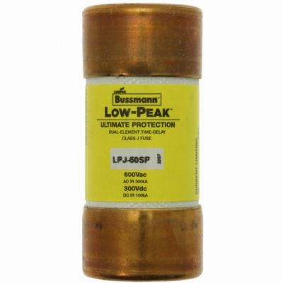 LOW-PEAK CLASS J T/D 50A 600VAC/300V Klasa J T/D LPJ-50SP EATON (LPJ-50SP)