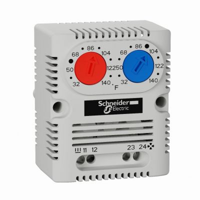 ClimaSys Podwójny termostat CC NO NC Fahrenheit 250V NSYCCOTHDF SCHNEIDER (NSYCCOTHDF)