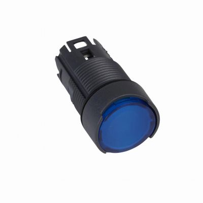 Harmony XB6 Przycisk płaski niebieski samopowrotny LED plastikowy okrągły ZB6AW6 SCHNEIDER (ZB6AW6)