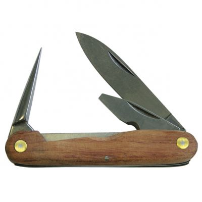 Nóż do przewodów  3-elem.   drewniany 200016 HAUPA (200016)