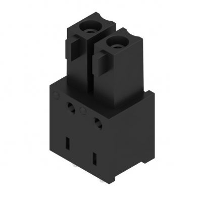 WEIDMULLER BCL-SMT 3.81/02/180 1.5SN BK BX Wtyki PCB (złącza płyty), 3.81 mm, Liczba biegunów: 2, kąt odejścia: 180° 1976490000 /50szt./ (1976490000)