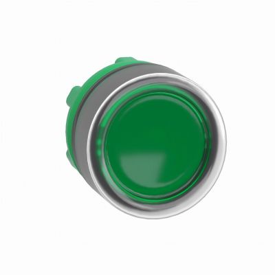 Harmony XB5 Przycisk płaski z samopowrotem LED okapturzona zielona plastikowa ZB5AW533 SCHNEIDER (ZB5AW533)