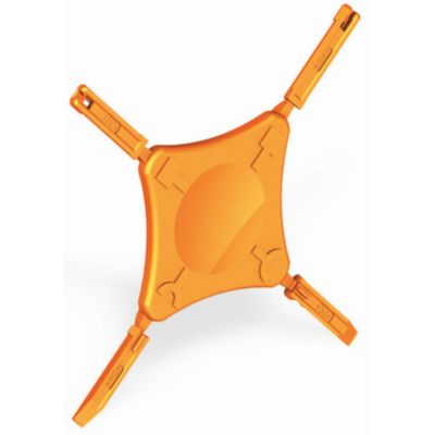 Podstawka picoMAX z bolcami kodujacymi pomarańczowa raster 5mm i 7,5mm 2092-1610 /25szt./ WAGO (2092-1610)