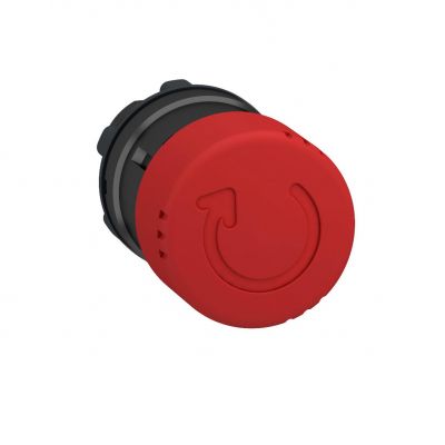 Harmony XB4 Czerwona główka grzybek przycisk wyłączania awaryjnego fi22 ZB4BS1618624 SCHNEIDER (ZB4BS1618624)