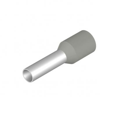 WEIDMULLER H4,0/18D GR SP Końcówka tulejkowa, izolowany, 4 mm², Długość odizolowania: 12 mm, szary 1476290000 /100szt./ (1476290000)