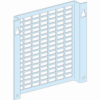 Rozdzielnice PrismaSet płyta montażowa perforowana cofnięta 4moduły 200mm SCHNEIDER (LVS03171)