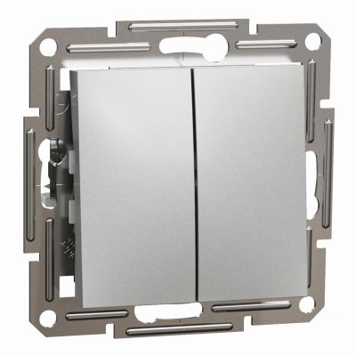 Asfora łącznik świecznikowy bez ramki aluminium EPH0300161 SCHNEIDER (EPH0300161)