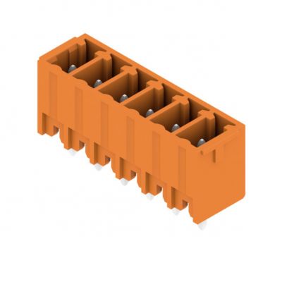 WEIDMULLER SC 3.81/06/180G 3.2SN OR BX Wtyki PCB (złącza płyty), 3.81 mm, Liczba biegunów: 6, kąt odejścia: 180° 1942880000 /72szt./ (1942880000)