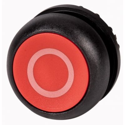 M22S-D-R-X0 Napęd przycisku czerwony /O/ z samopowrotem płaski 216606 EATON (216606)