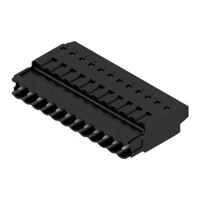 WEIDMULLER SLT 5.08/12/180B SN BK BX Wtyk PCB (złącze wiązki), 5.08 mm, Liczba biegunów: 12, Przylącze TOP 1640690000 /50szt./ (1640690000)