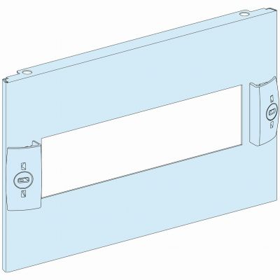 Rozdzielnice PrismaSet płyta czołowa do aparatów modułowych 200mm przedział 300mm SCHNEIDER (LVS03214)