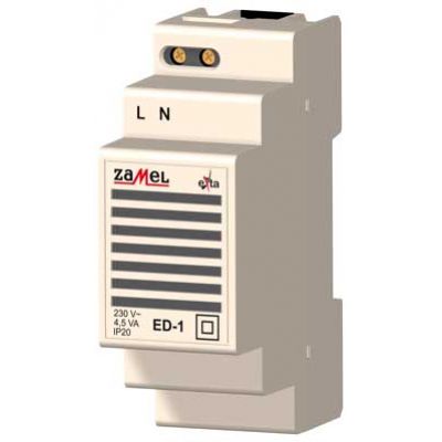 DZWONEK PRZYZYWOWY 230V AC TYP: ED-1 EXT10000025 ZAMEL (EXT10000025)