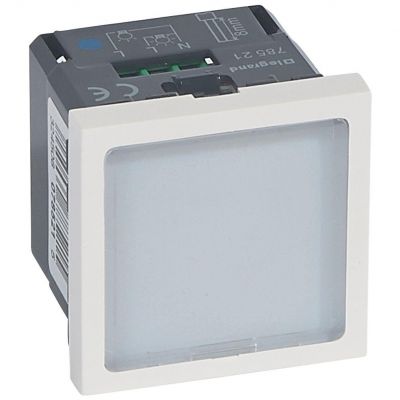 Mosaic Sygnalizator Świetlny Led 0,2/1W- 2 Moduły Niebieski 230V~ 078521 LEGRAND (078521)