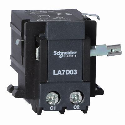 Przekaźnik przeciążeniowy zdalnie elektryczne wyzwalanie 24 VDC/AC LA7D03B SCHNEIDER (LA7D03B)