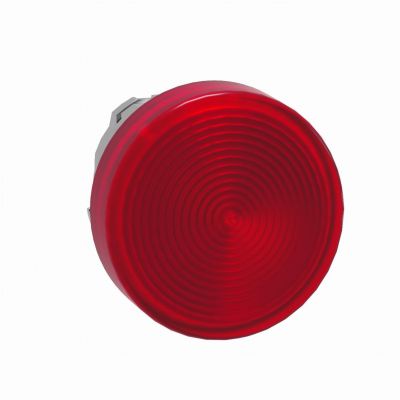 Harmony XB4 Napęd lampki sygnalizacyjnej czerwona LED metalowa karbowana ZB4BV043S SCHNEIDER (ZB4BV043S)