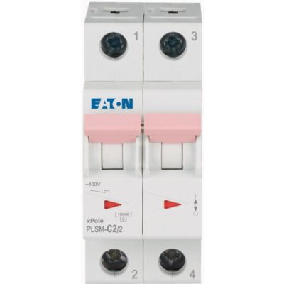 PLSM-C2/2-MW Wyłącznik nadprądowy 10kA C2A 2P 242393 EATON (242393)