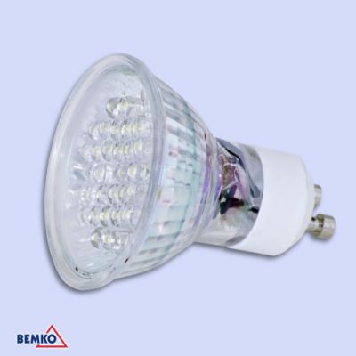 LAMPA 30LED 2,0W 2700K GU10-LED30-27 (D80-GU10-LED30-27)