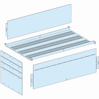 Rozdzielnice PrismaSet osłona połączenia z aparatem pionowym >800A 650mm SCHNEIDER (LVS04926)