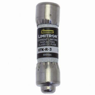 CLASS CC FAST ACTING FUSE CLASS CC 3A 600VAC Limitron Klasa CC KTK-R-3 EATON (KTK-R-3)