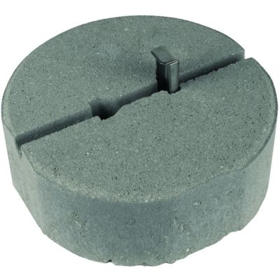 Podstawa betonowa z klinem, B55 8,5 kg, fi 240 mm (102075)