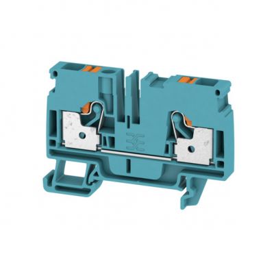 WEIDMULLER A2C 6 BL Blok zacisku przelotowego, PUSH IN, 6 mm², 800 V, 41 A, liczba przyłączeń: 2 1991790000 /50szt./ (1991790000)