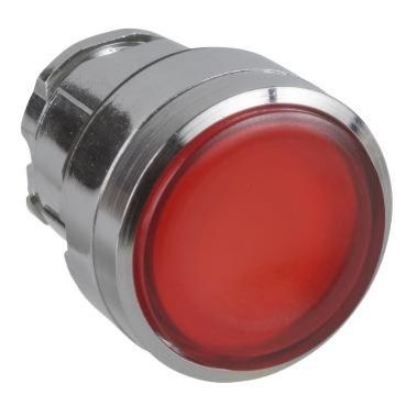 Harmony XB4 Przycisk kryty fi22 czerwony push push LED okrągły metalowy ZB4BH0483 SCHNEIDER (ZB4BH0483)