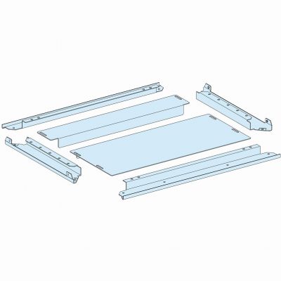 Rozdzielnice PrismaSet płyta dławicowa dwuczęściowa IP30 650x 400mm SCHNEIDER (LVS08496)