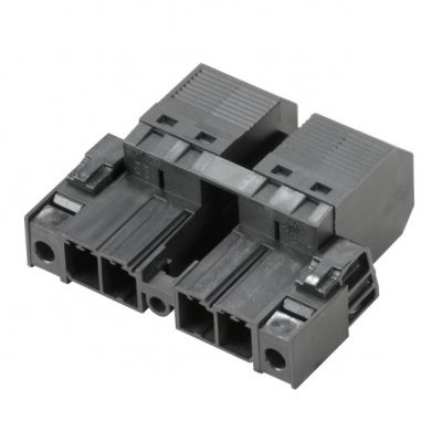 WEIDMULLER SVF 7.62HP/03/180SFMF3 SN BK BX Wtyk PCB (złącze wiązki), 7.62 mm, Liczba biegunów: 3, PUSH IN 1427240000 /30szt./ (1427240000)