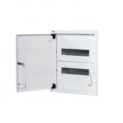 Rozdzielnica modułowa 2x12 podtynkowa metalowa KP-DB-I-MF-212 35680 KANLUX (35680)