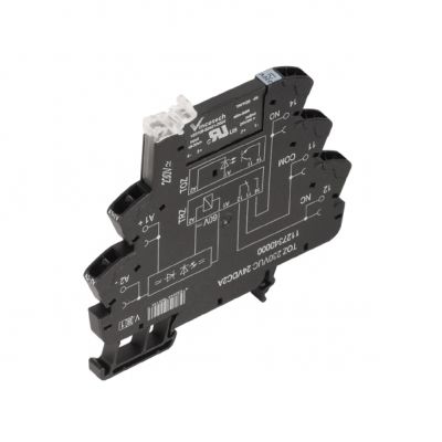 WEIDMULLER TOZ 60VUC 24VDC2A Przekaźnik półprzewodnikowy, 60 V UC ±10 %, Prostownik , 1 zestyk zwierny (MOS-FET), 3...33 V DC, 2 A, złącze sprężynowe 1127320000 /10szt./ (1127320000)