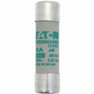 CYLINDRICAL FUSE 14 x 51 8A AM 690V AC Wkładka cylindryczna 14 x 51mm 8A AM 690V AC C14M8 EATON (C14M8)