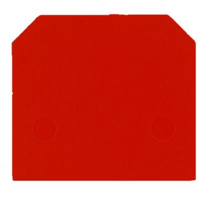 WEIDMULLER AP SAK4-10 RT Płytka końcowa (styki), 40 mm x 1.5 mm, czerwony 0117900000 /20szt./ (0117900000)