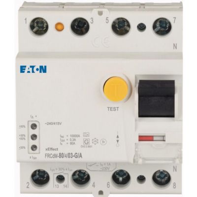 FRCDM-80/4/03-G/A Cyfrowy wyłącznik RCD 4P typ G/A 168635 EATON (168635)