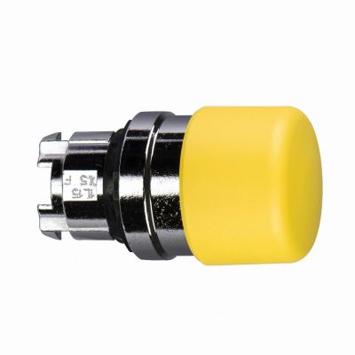 Harmony XB4 Główka przycisku grzybkowego fi30 żółty z samoczynnym powrotem metalowy ZB4BC54 SCHNEIDER (ZB4BC54)