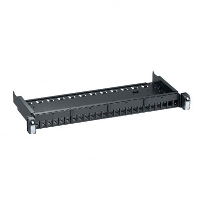 Panel miedziany S-one basic 19&quot; pusty 1U RAL7016 24 złącza RJ45 FTP/STP VDIG012241F SCHNEIDER (VDIG012241F)