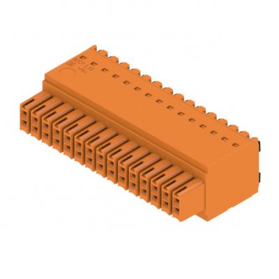 WEIDMULLER B2CF 3.50/30/180 SN OR BX Wtyk PCB (złącze wiązki), 3.50 mm, Liczba biegunów: 30, PUSH IN, złącze sprężynowe 1277420000 /30szt./ (1277420000)