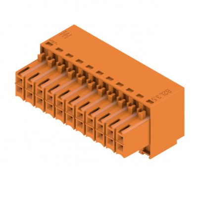 WEIDMULLER B2L 3.50/22/180 SN OR BX Wtyk PCB (złącze wiązki), 3.50 mm, Liczba biegunów: 22, złącze sprężynowe 1747850000 /42szt./ (1747850000)