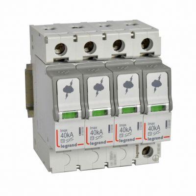 Ogranicznik Przepięć T2 40 Ka 4P It-440V 412233 LEGRAND (412233)