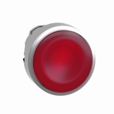 Harmony XB4 Przycisk płaski czerwony samopowrotny LED metalowy karbowana bez oznaczenia ZB4BW343S SCHNEIDER (ZB4BW343S)